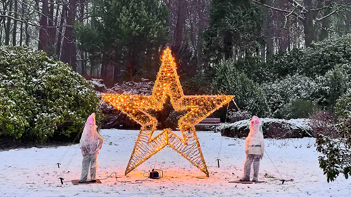 Outdoor-Weihnachtsbeleuchtung